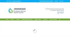 Desktop Screenshot of crossroadschildren.ca
